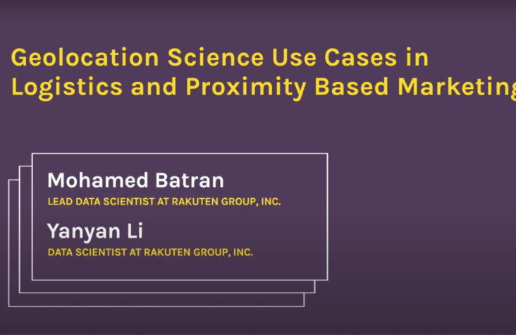 Geolocation Science in Logistics and Proximity Based Marketing | Rakuten